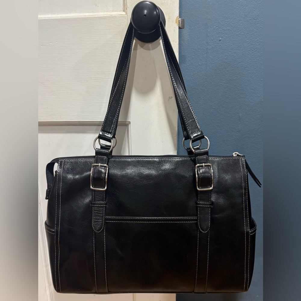 Fossil Genuine Leather Laptop/Work Bag